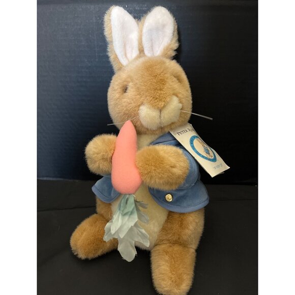 Eden Peter Rabbit Plush Stuffed Animal Beatrice Potter Unused With Tags 13” - Picture 11 of 11